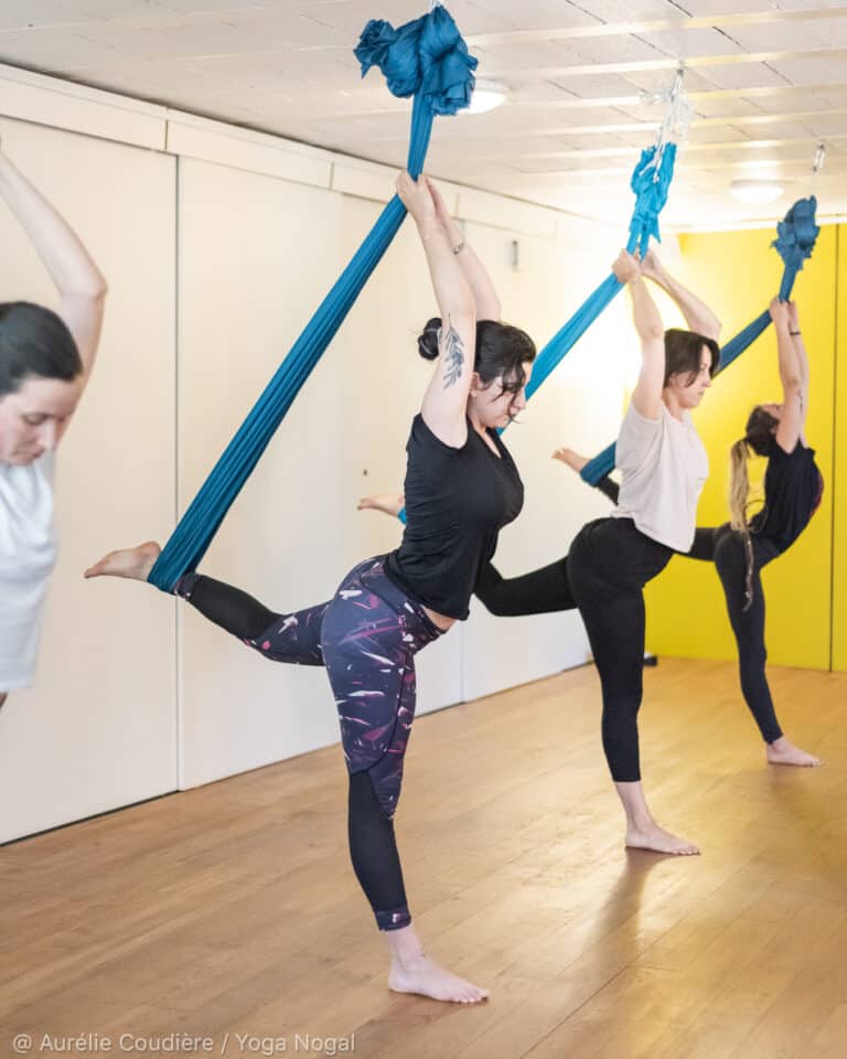 Yoga aérien à Plateau 25